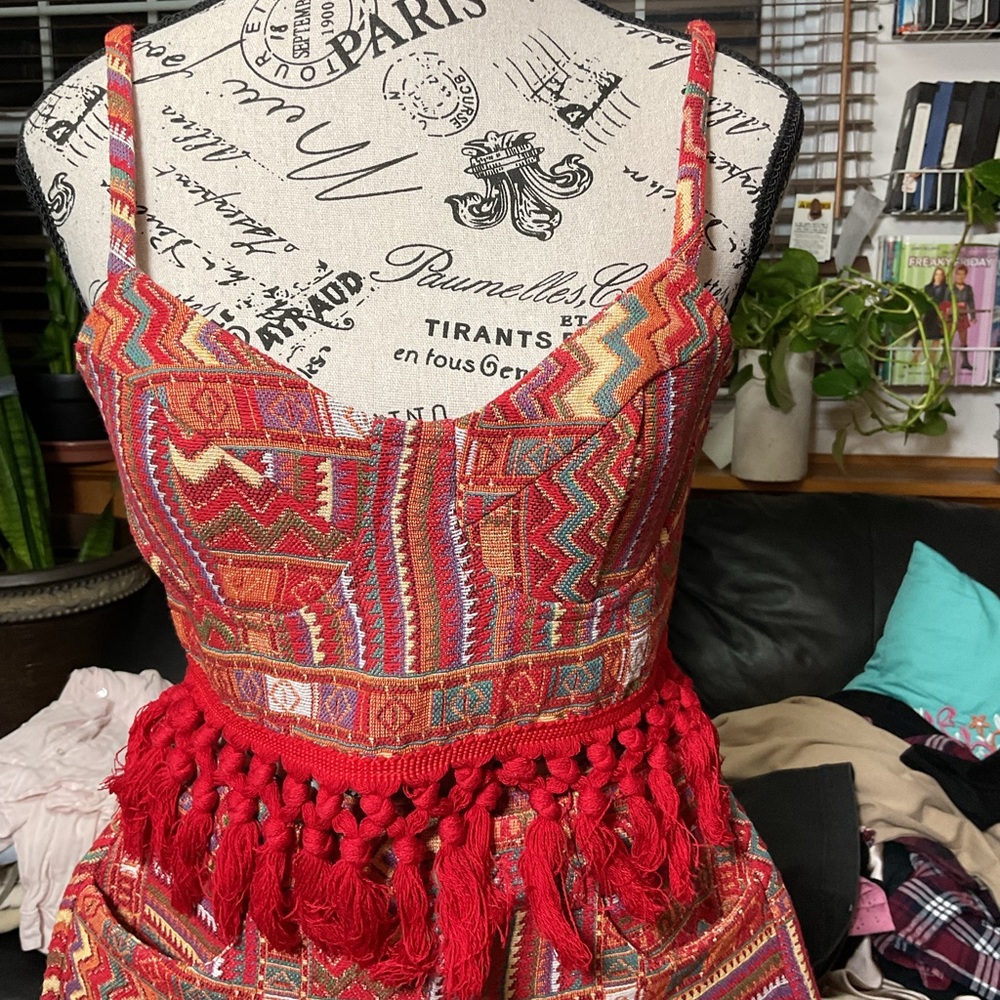 Cider Multicolor Zigzag Patterned 2 Piece Set. Si… - image 3